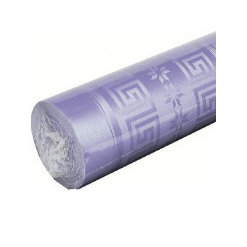 Tischrolle Damast Lilas 1.20 x 50m